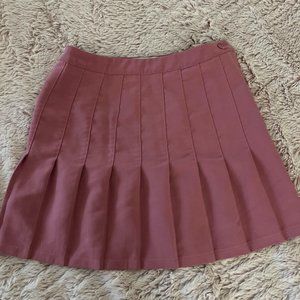 Urban Outfitters Gabrielle Preppy Mini Tennis Skirt Pink